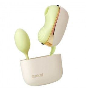 Ankni - Kiss Tease Suction Egg (Support APP Mini Programs - Green)